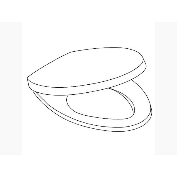 Kohler Veil Toilet Seat 1422715-0 - main